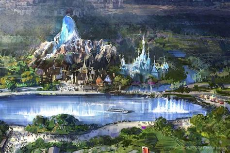 Disneyland Paris offers breathtaking first look at Frozen Land - Inside ...