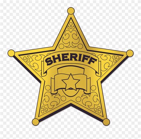 Sheriff Badge Png Hd - Sheriff Badge Printable Clipart (#1978739 ...