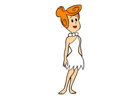 Wilma Flintstone Vector - SuperAwesomeVectors