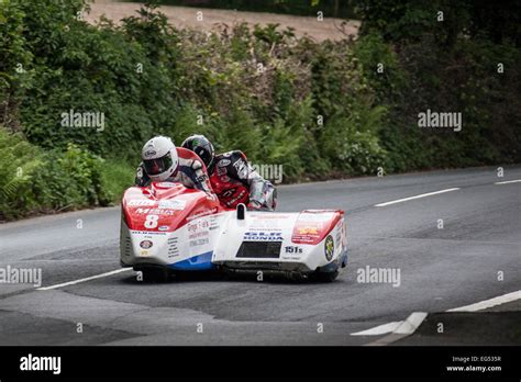 Sidecar racing, Isle of Man TT Stock Photo - Alamy