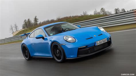 Porsche 911 GT3 | 2022MY (Color: Shark Blue) | Front Three-Quarter