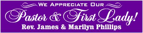 Pastor & First Lady Appreciation Banner 1