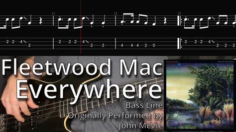 Fleetwood Mac - Everywhere (Bass Line w/ Tabs and Standard Notation ...