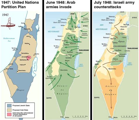 1947-1948 Israel Arab Conflict [1171x1012] : MapPorn