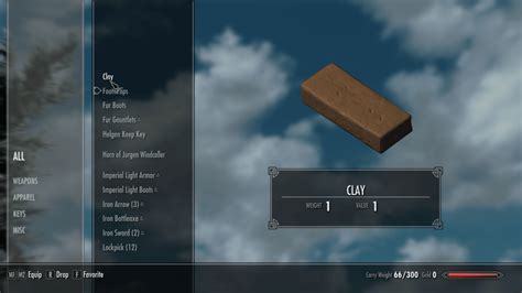 Clay (Skyrim): ID, Spawn Commands, Value & Weight - TBM | TheBestMods