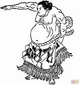 Vintage Sumo Wrestler coloring page  Free Printable Coloring Pages sketch template