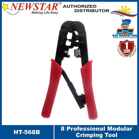 COMMANDER 8 Professional Modular Crimping Tool (Red) HT-568B | Shopee Philippines