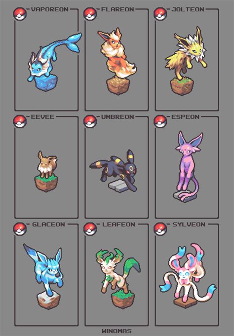 New Pixelart sprites Eevee : r/PixelArt