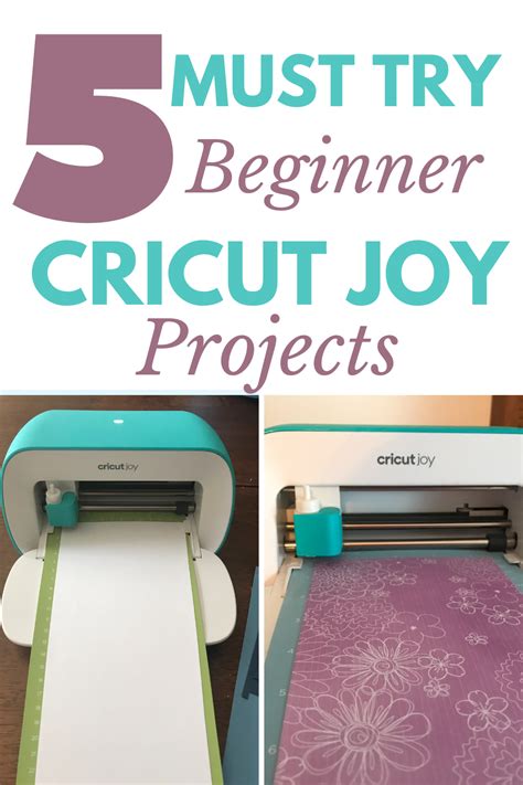 5 Must Try Beginner Cricut Joy Projects - Cookies Coffee and Crafts