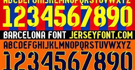 sablon polyflex | cutting sticker | digital sablon: Barcelona Font 2014 ...