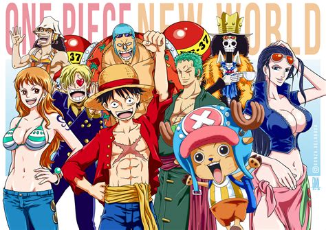 One Piece New World Characters Wallpaper