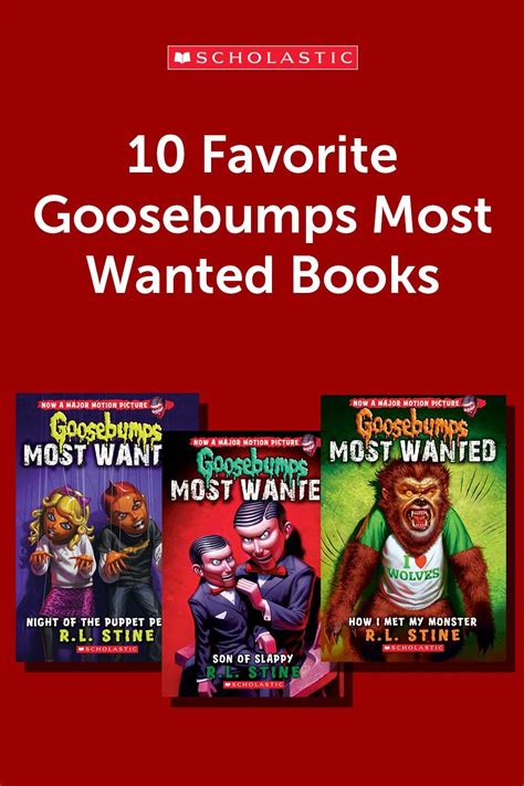 goosebumps most wanted books in order - Mindi Beavers