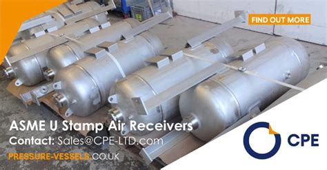 Air Receivers ASME U Stamp - 60 Litre - CPE Pressure Vessels