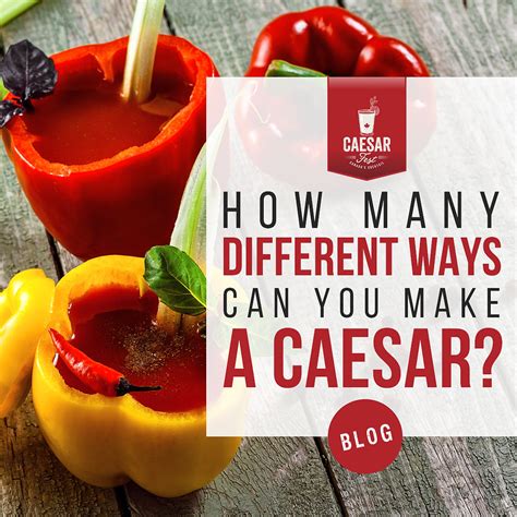 How Many Different Ways Can You Make a Caesar?