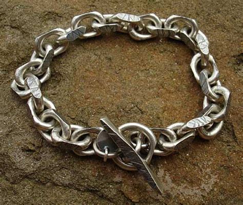 Chunky Men's Silver Chain Bracelet : LOVE2HAVE in the UK!