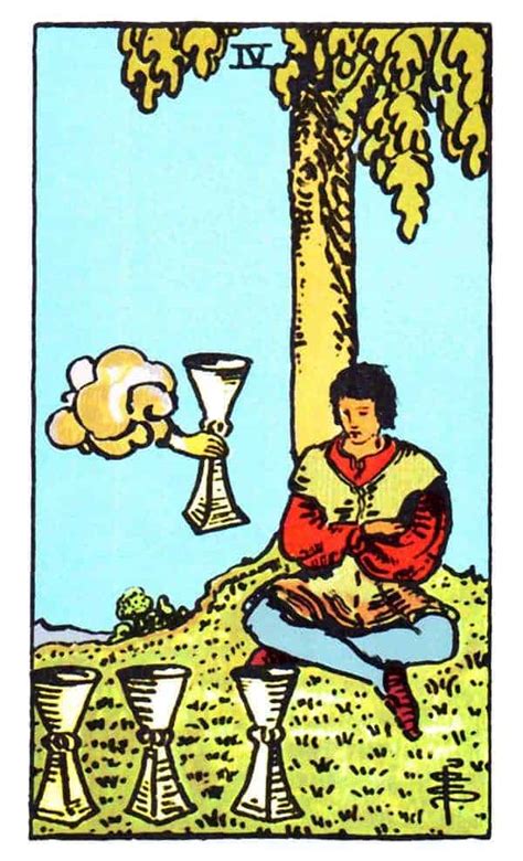 Four of Cups Tarot Card Meaning