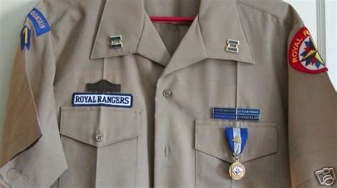 Royal Rangers Captain Uniform Shirt Patches & Medals | #38457477