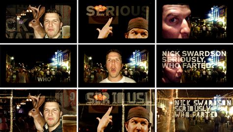 COMEDY CENTRAL. NICK SWARDSON: SERIOUSLY WHO FARTED on Behance