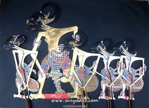 Pandawa Lima Dalam Cerita Wayang Kulit / Purwa | Jual Wayang Kulit - Java Crafts SURYOART