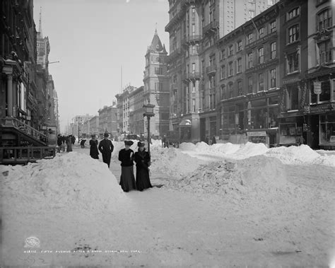 Old Photos of New York City & Snow