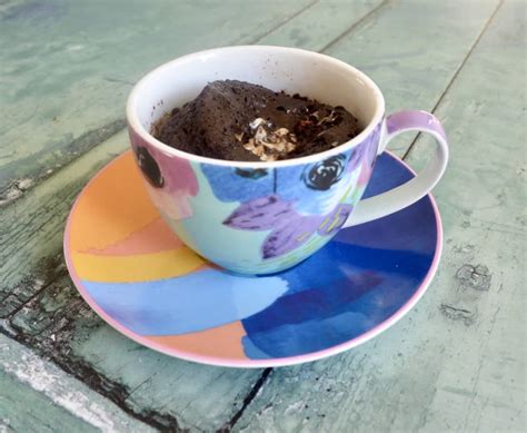 Chocolate and Peanut Butter Mug Cake (Gluten & Dairy Free)