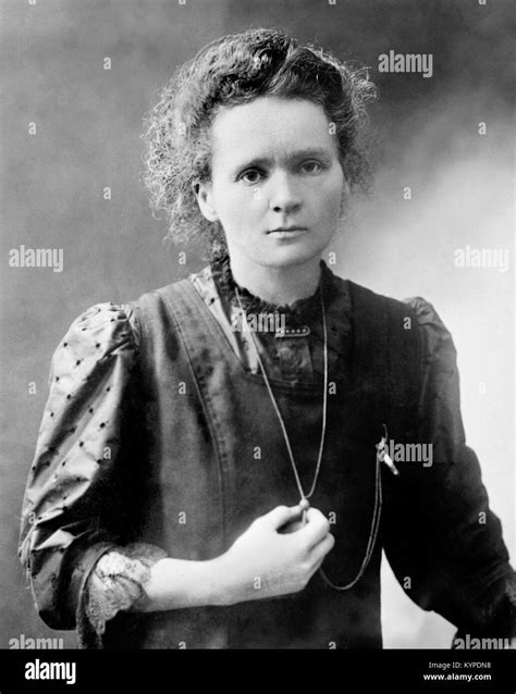 Marie Curie. The Nobel prize winning scientist, Marie Sklodowska Curie (1867-1934). Photo from ...