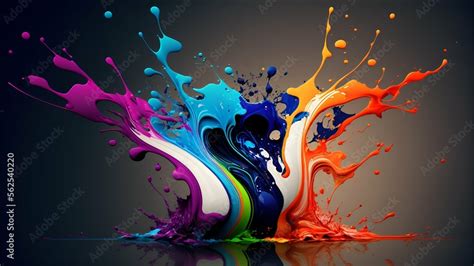 Paint Splash Abstract 8k Ipad Pro Wallpapers Free Dow - vrogue.co