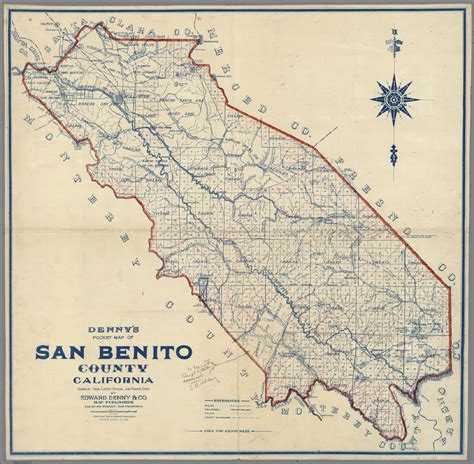 Map Of San Benito County - Cities And Towns Map