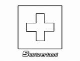 Flag Of Switzerland coloring page  Download Print Or Color Online For sketch template