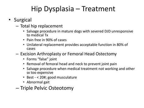 PPT - POOR CONFORMATION: HIP DYSPLASIA PowerPoint Presentation - ID:2170404