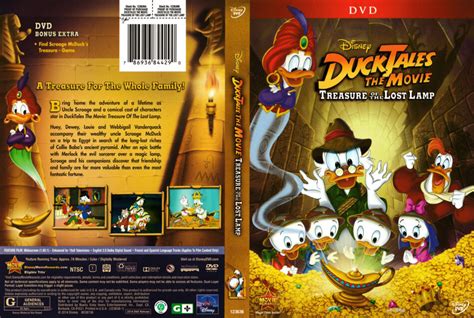 DuckTales the Movie: Treasure of the Lost Lamp (1990) R1 DVD Cover - DVDcover.Com