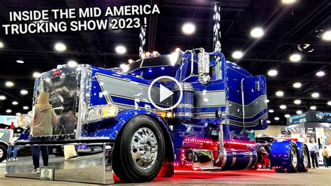 MID AMERICA TRUCKING SHOW 2023 !! INDOOR SHOW TRUCK , CLASSIC TRUCKS AND MUCH MORE !! - RTF