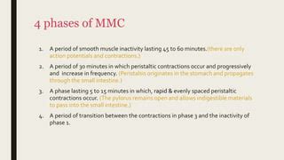 Migrating motor complex | PPT