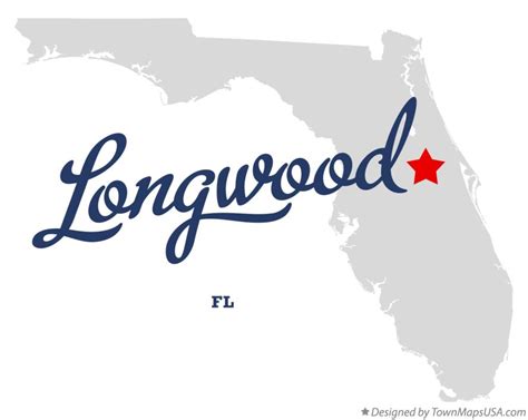 Map of Longwood, FL, Florida