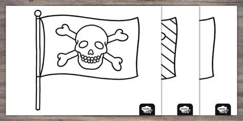 Design Your Own Pirate Flag Activity | Twinkl Party - Twinkl