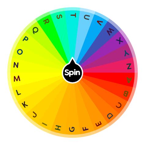 Letters | Spin The Wheel App