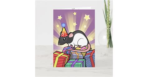 Birthday Rat Card | Zazzle.com