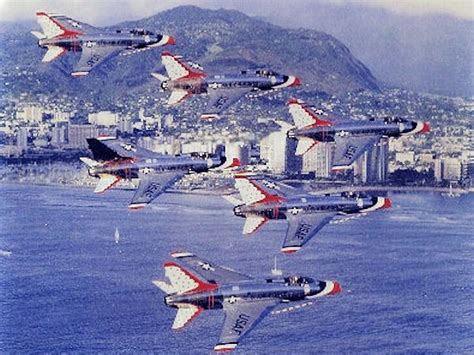 USAF Thunderbirds F 100s 1966 - Super Sabre Society