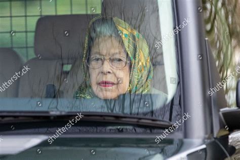 Queen Elizabeth Ii Leaving Wood Farm Editorial Stock Photo - Stock Image | Shutterstock