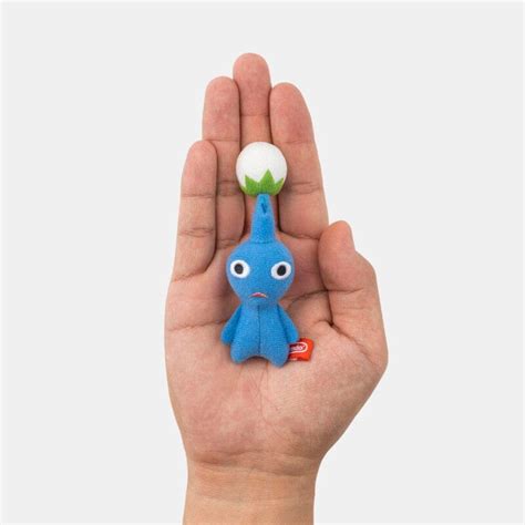 Blue Pikmin Mascot Plush Keychain PIKMIN | Authentic Japanese PIKMIN Mascot Plush Keychain ...