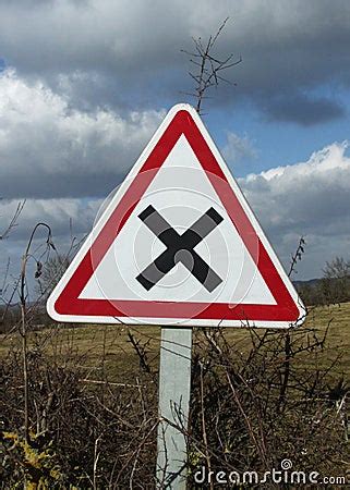 Crossroads Sign Stock Images - Image: 604774