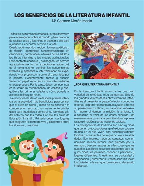 Beneficios de la literatura infantil by Rincones de Lectura - Issuu