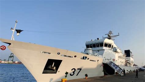 Indian Coast Guard ship 'Vajra' commissioned to strengthen coastal security - See pics | News ...