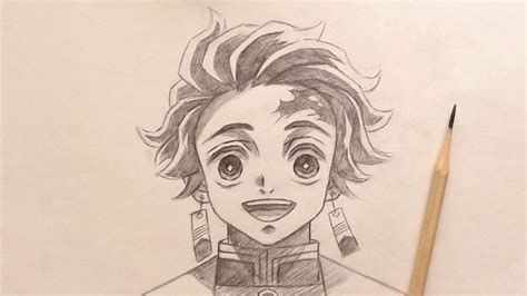 How to Draw Tanjiro (竈門炭治郎)【Demon Slayer: Kimetsu no Yaiba】 | Hipster ...