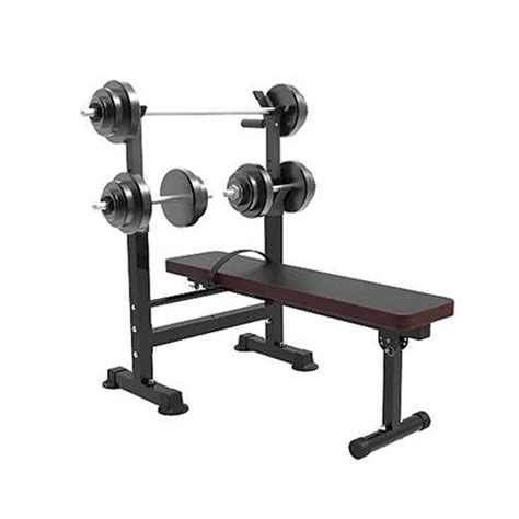 Adjustable Foldable Weight Bench With Dumbbell Rack Body Strength Exercise Workout Gym Fitness ...