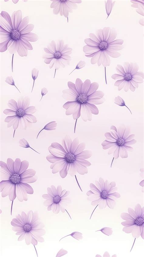 Violet flower pattern backgrounds wallpaper. | Premium Photo ...