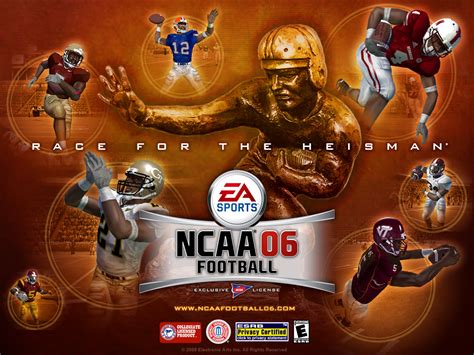 live sports gallery: EA Ncaa Football 2006 wall paper