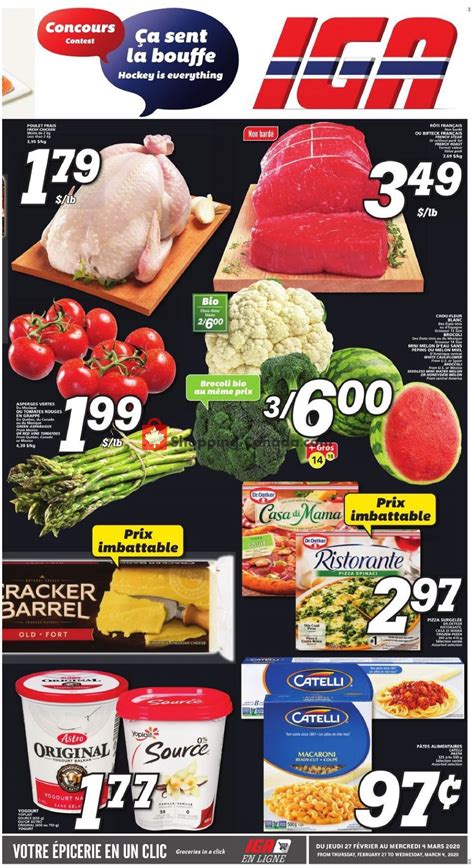 IGA Extra Canada, flyer - (Special Offer - Quebec): February 27 - March ...