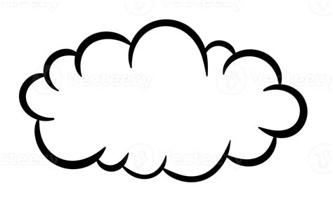 Cartoon Comic cloud. 18802706 PNG