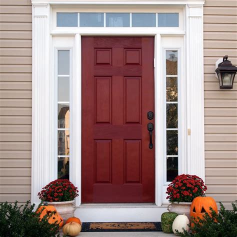 10/1/10 - 11/1/10 | Painted front doors, Exterior house colors, Red ...